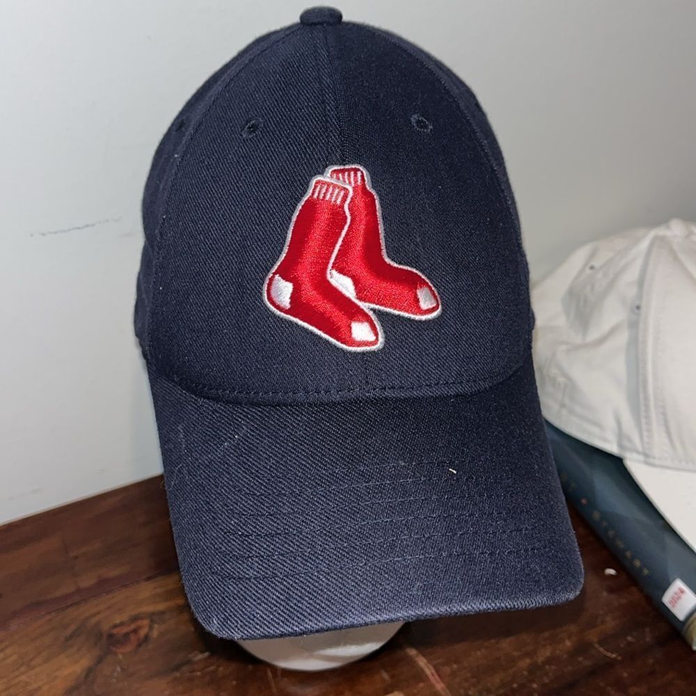 Vintage Boston Red Sox made in USA retro sewn socks pro model baseball cap hat